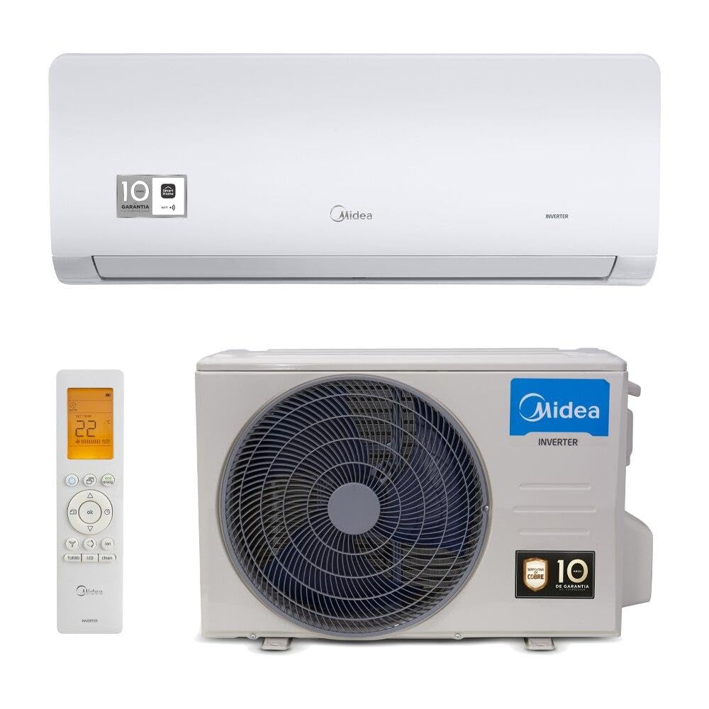 Ar Condicionado Split 9000 BTU Inverter AI XtremeSave Frio Midea 42AGVCJ09M5.38AGVCJ09M5-220v